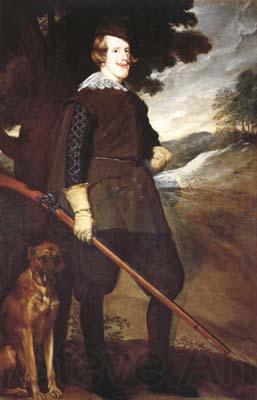Diego Velazquez Portrait de Philippe IV en costume de chasse (df02) Norge oil painting art